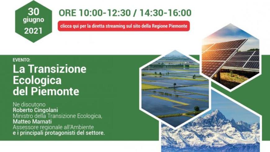 La transizione ecologica del Piemonte