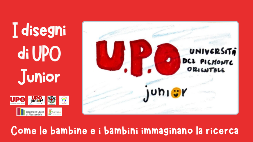 Il 21 novembre 2024 inaugura la mostra “I disegni di UPO Junior. Come le bambine e i bambini immaginano la ricerca”